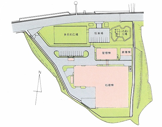 衛生センター配置図