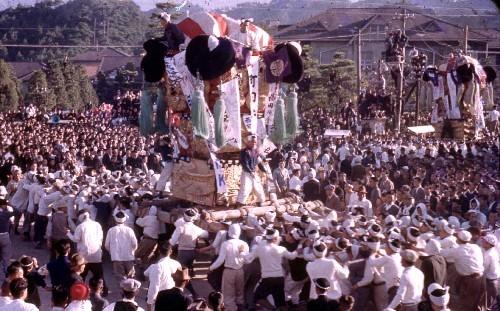 病院前かきくらべ（昭和30年代後半：西町・西原）の写真